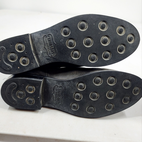 Thursday Boot Duchess Shadow Grey Suede Leather Chelsea Boots 8.5 - Picture 7 of 7